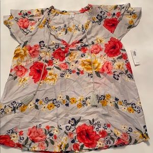 Old Navy Floral Blouse